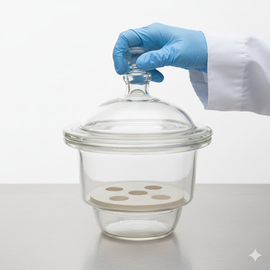 Vacuum Glass Desiccator