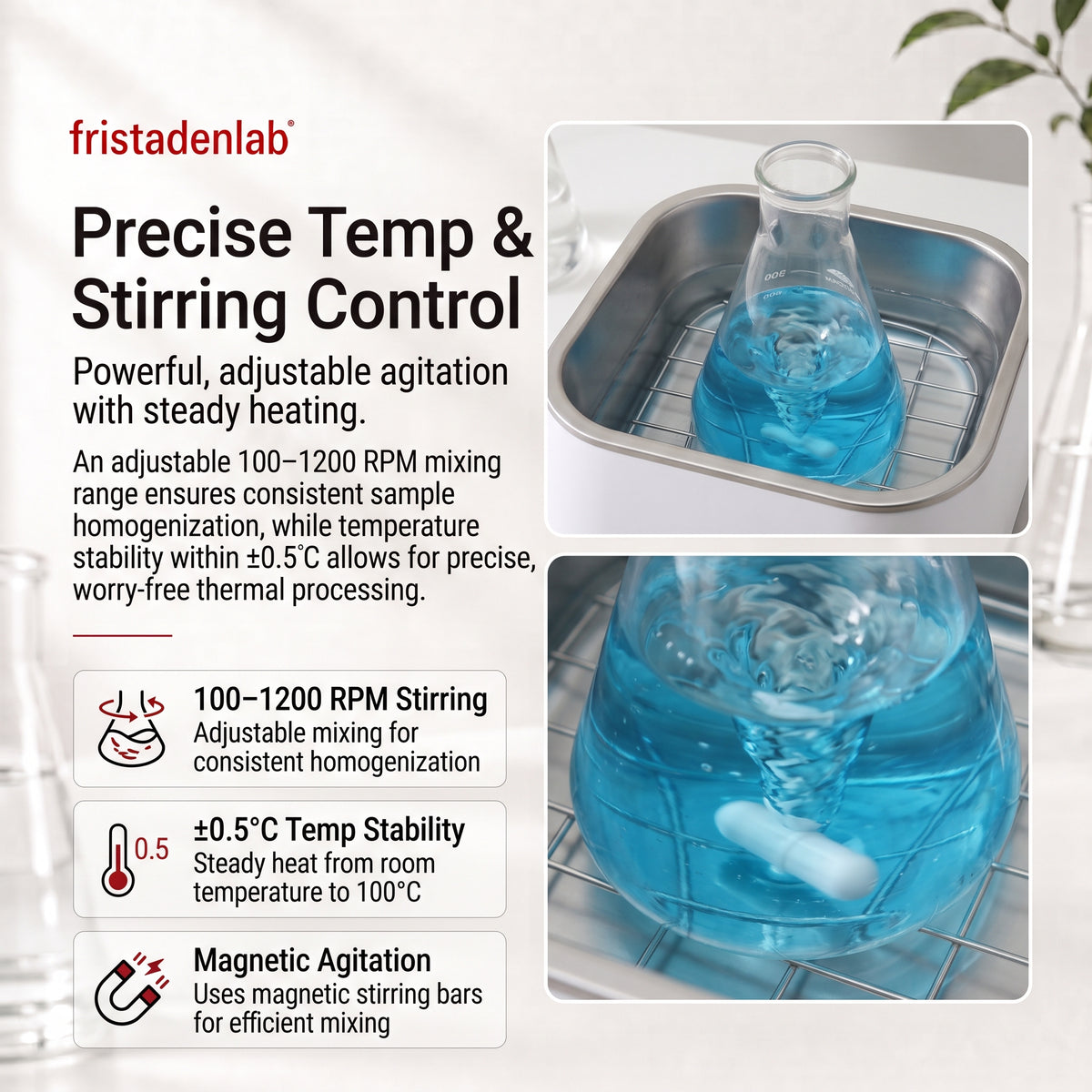 Fristaden Lab Digital Water Bath