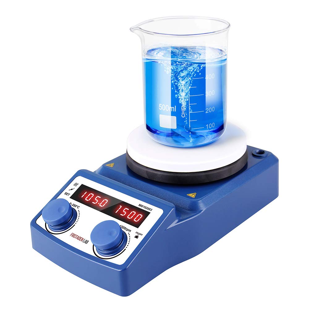 Fristaden Lab Digital Magnetic Stirrer Hotplate 5L 100-1500RPM - Fristaden Lab