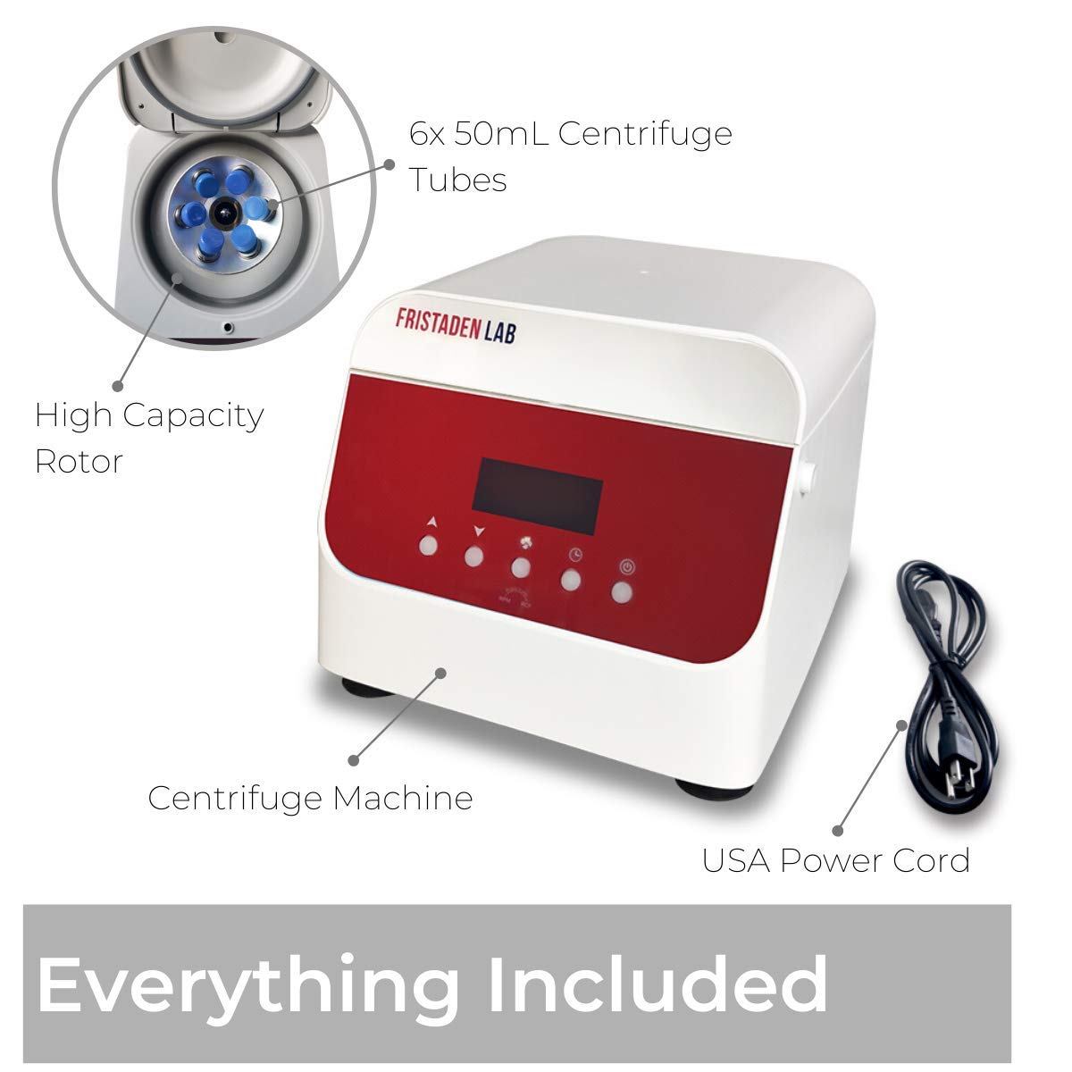 Fristaden Lab Digital Centrifuge (0-4000RPM) - Fristaden Lab