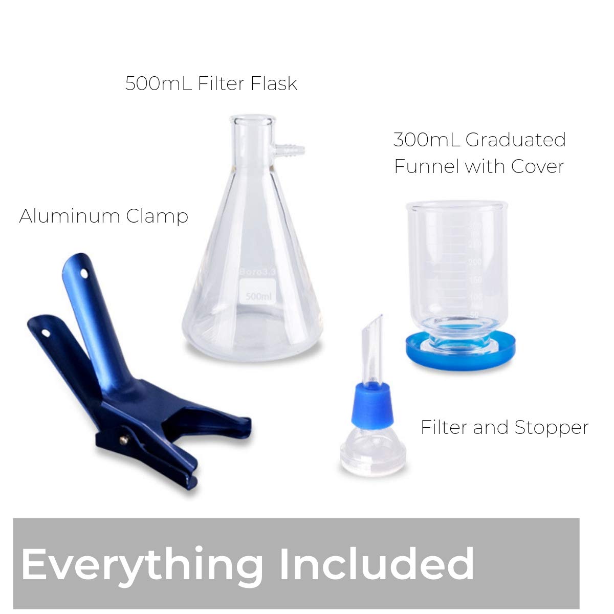 Fristaden Lab Vacuum Filtration Distillation Apparatus | 500mL - Fristaden Lab