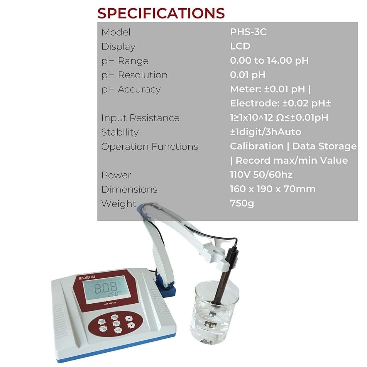 pH Meter - Fristaden Lab