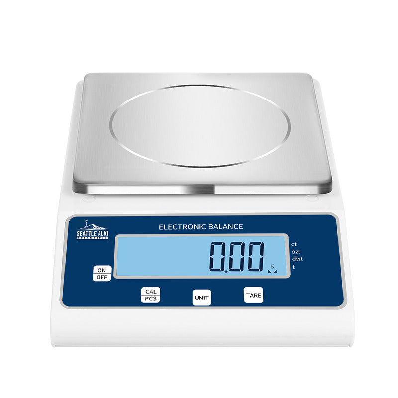 Seattle Alki Scientific Lab Digital Precision Analytical Balance 15kg x 0.1g, Grams