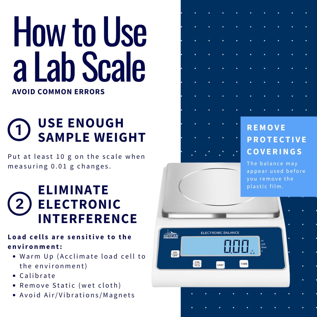 Seattle Alki by Fristaden Lab Precision Lab Balance (HC Series) (Open Box)