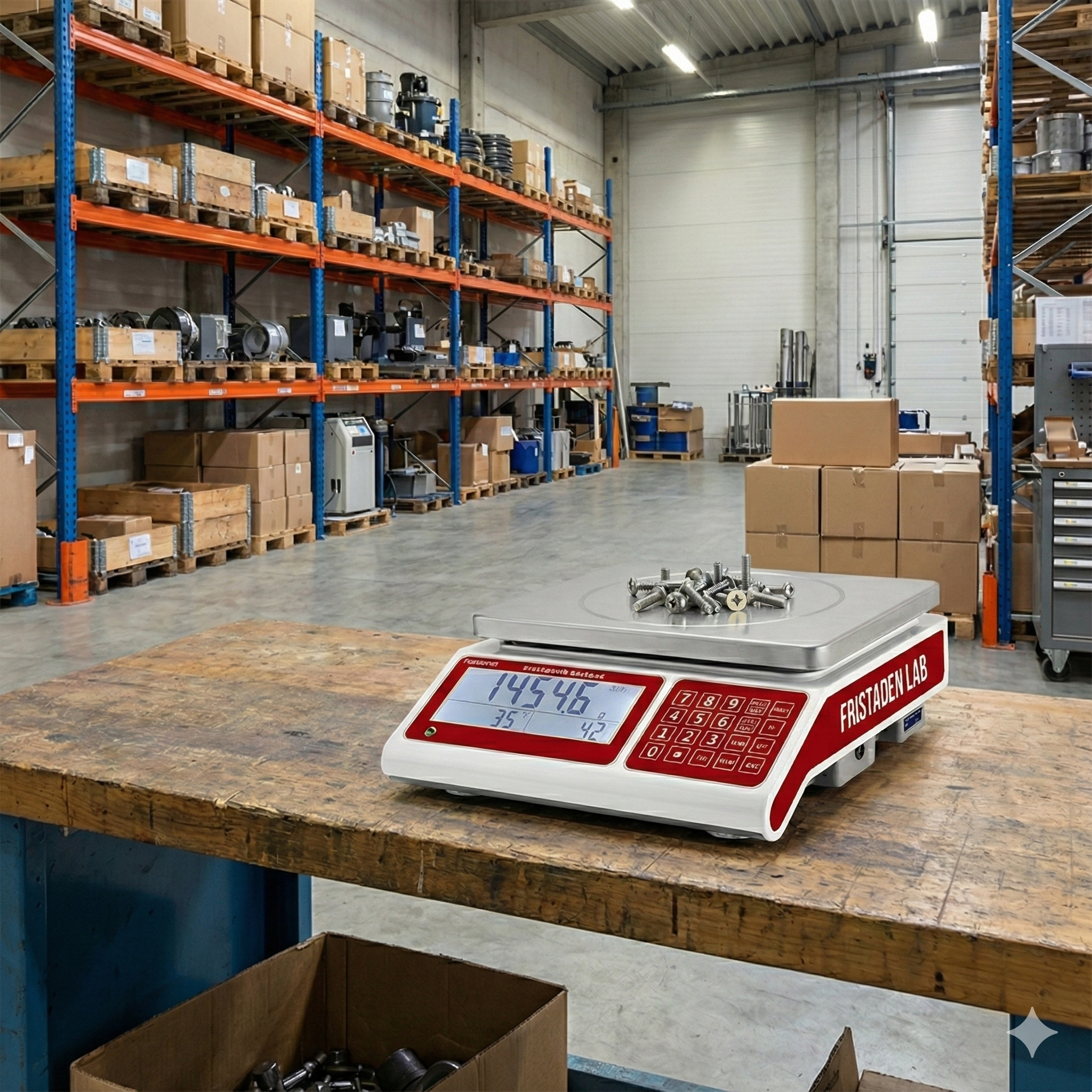 Fristaden Lab Counting Scale | 30kg x 0.5g