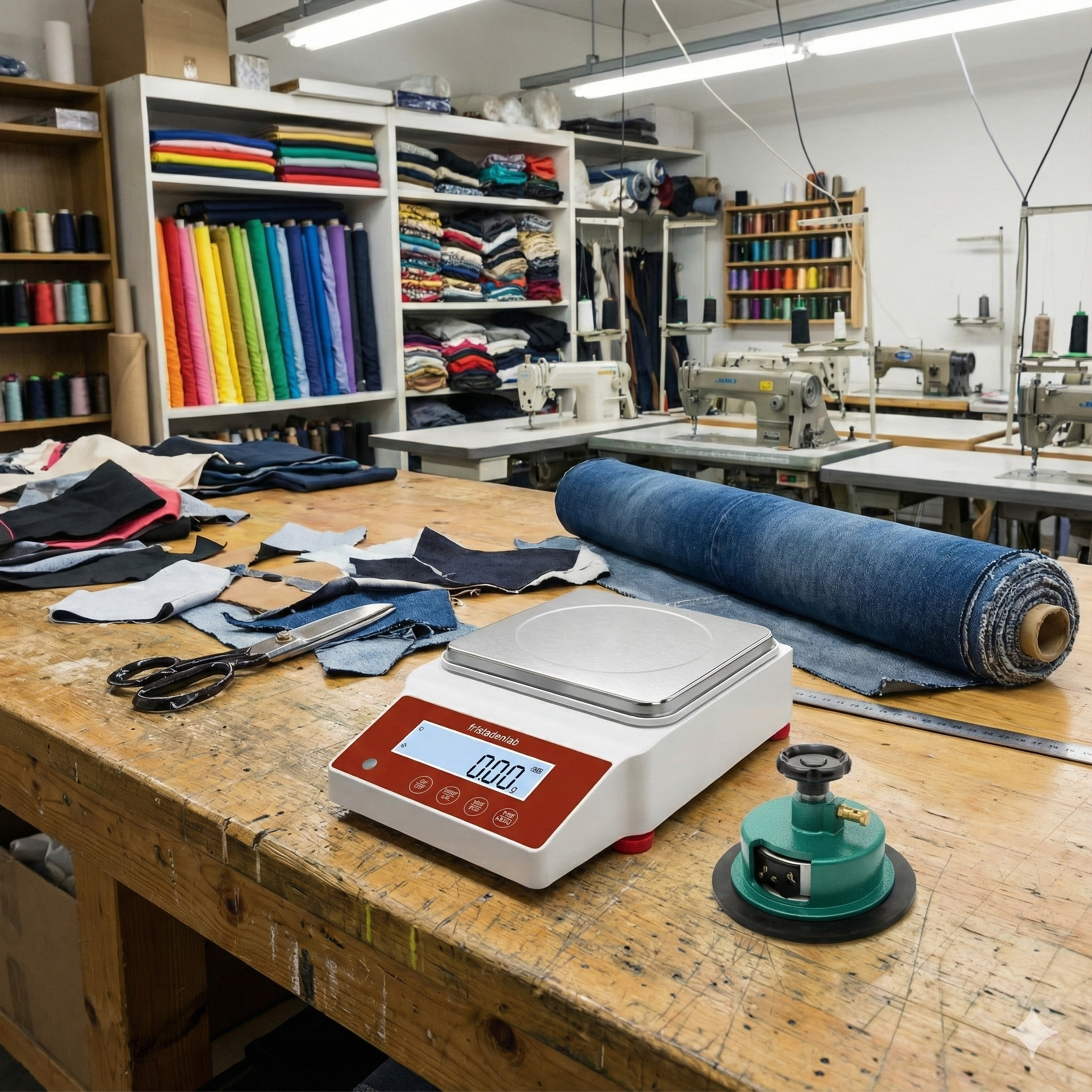 Textile Scale (YP2002 with GSM cutter)