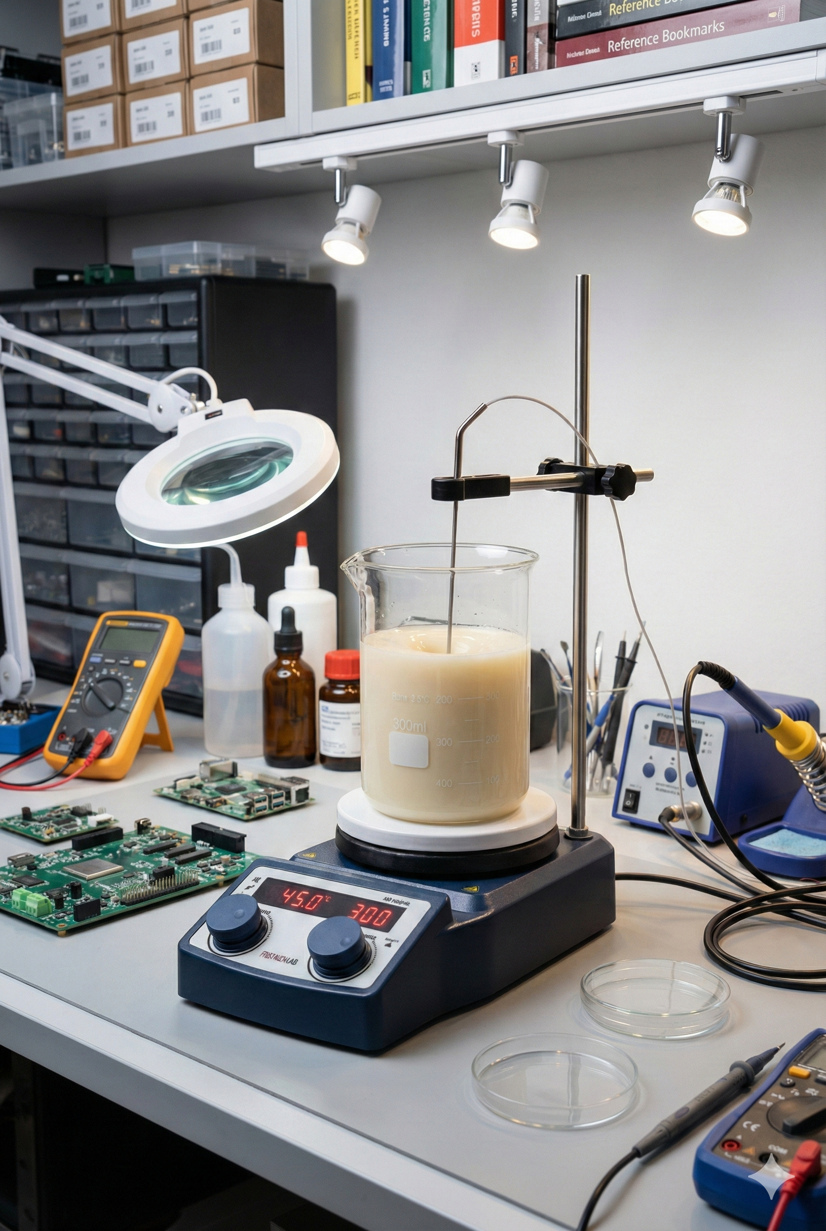 Digital Magnetic Hotplate Stirrer - 5L