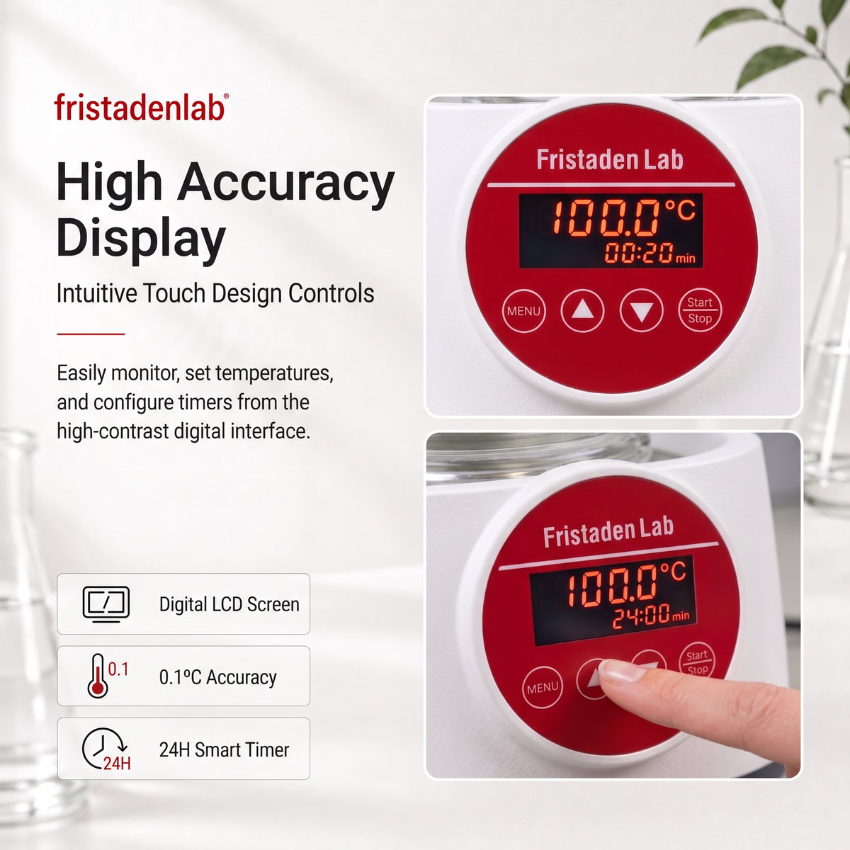 Fristaden Lab Digital Water Bath