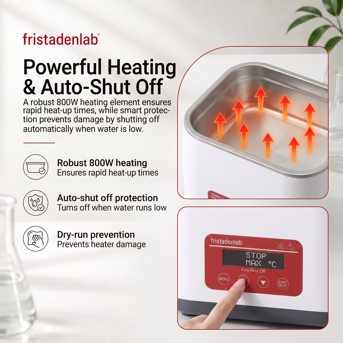 Fristaden Lab Digital Water Bath