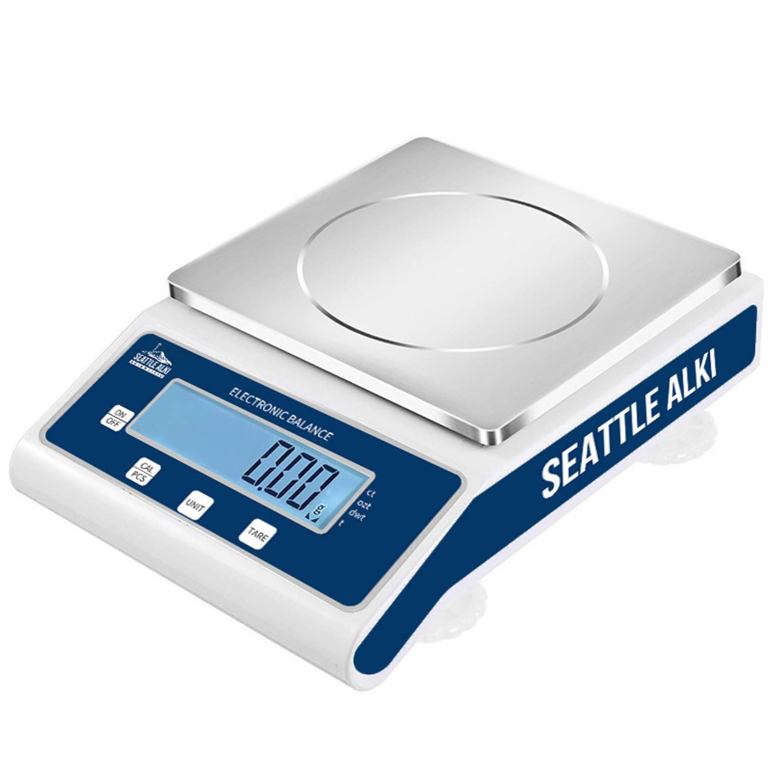 Seattle Alki Scientific Lab Digital Precision Analytical Balance 15kg x 0.1g, Grams