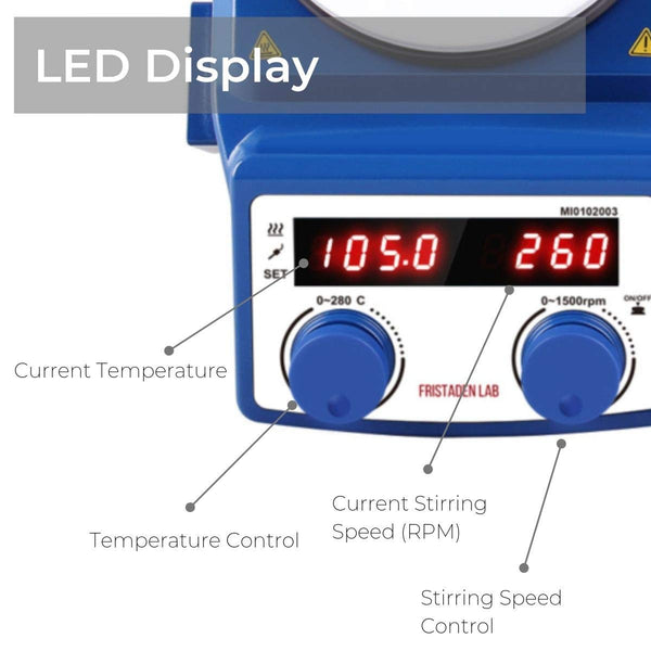 American Fristaden Lab Digital Magnetic Hot Plate Stirrer