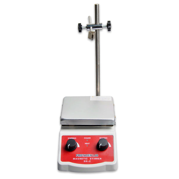 SH-2 Hot Plate Magnetic Stirrer Mixer Dual Control with 1 inch Stir Ba