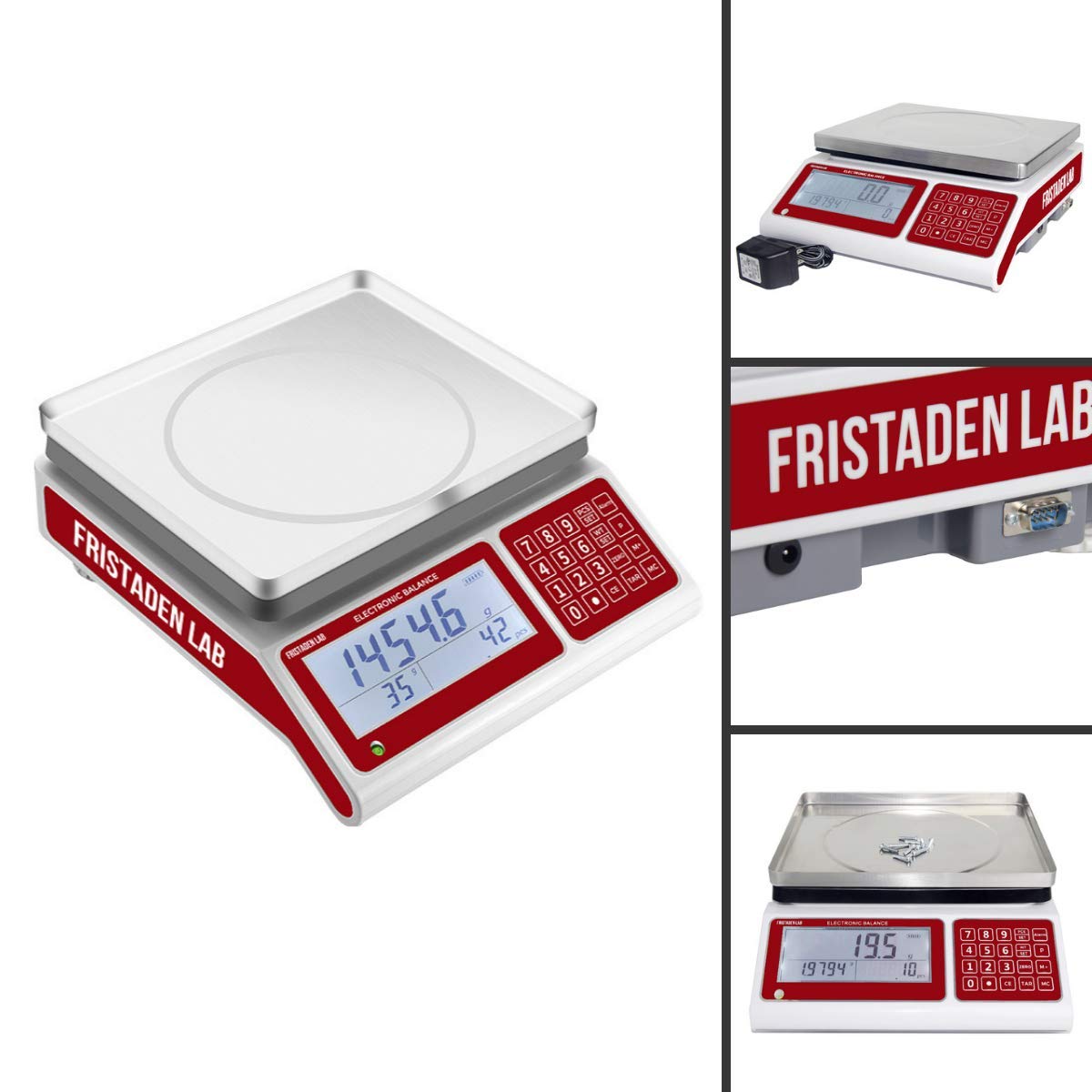 Fristaden Lab Counting Scale | 30kg x 0.5g - Fristaden Lab